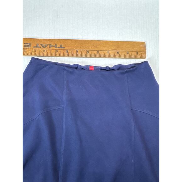 Ruby Ribbon Womens Sapphire Blue Lined Flounce Skirt Intomi #1469 Size Small - Picture 2 of 3